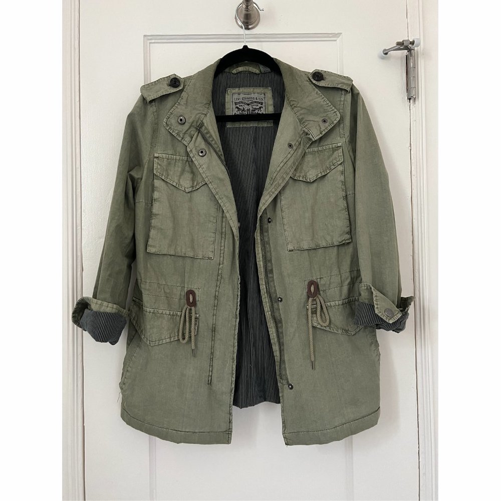 Levi's Lightweight Parachute Cotton Military Jacket